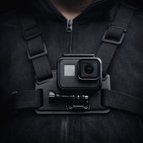 Pasang kamera di badan